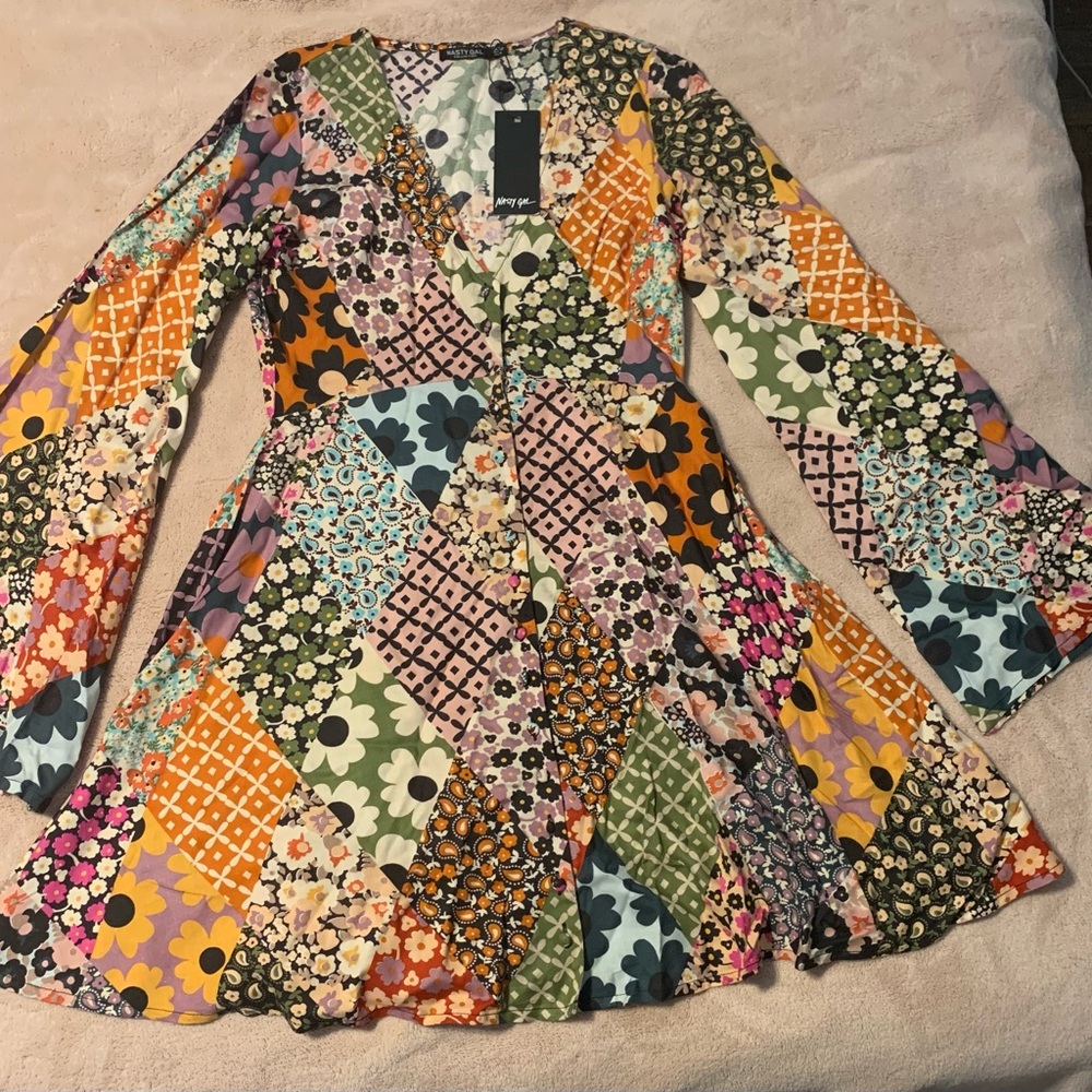 Nasty Gal flare dress
